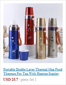 Smart Thermal Bottle Display Temperature Thermal Mug Stainless Steel Food Thermos For Tea Water Bottle With Heating Lovely Cup