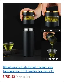 Smart Thermal Bottle Display Temperature Thermal Mug Stainless Steel Food Thermos For Tea Water Bottle With Heating Lovely Cup